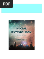 PDF Social Psychology 2nd Edition Robbie Sutton Download