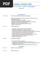 Muzamil CV