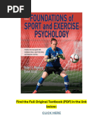 Foundations of Sport and Exercise Psychology 7th Edition TEXTBOOK