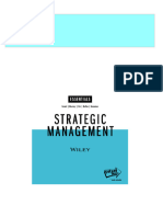 Full Strategic Management Essentials Robert Grant Ebook All Chapters