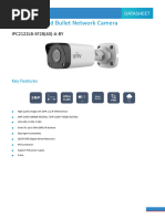 UNV【Datasheet】 IPC2122LB-SF28 (40) -A-BY 2MP Mini Fixed Bullet Network Camera Datasheet V1.1-EN