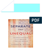 Separate and Unequal The Kerner Commission and The Unraveling of American Liberalism First Edition Usa National Advisory Commission On Civil Disorders Download PDF