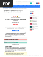 NCLEX Practice Exam For Fluids, Electrolytes & Homeostasis 2 - RNpedia