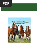 (Ebook PDF) Organizational Behavior 17th Edition by Stephen P. Robbins 2024 Scribd Download