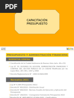 Capacitación Presupuesto