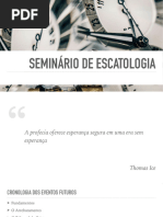 Seminário Escatologia