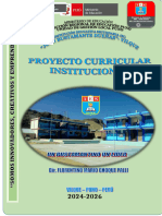 Proyecto Curricular Institucional JBD 2024