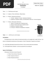 B-2 Cell Division HSC-2024