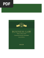 Instant download (eBook PDF) Business Law: Text & Cases - Commercial Law for Accountants 14th Edition pdf all chapter