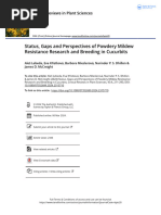 Status  Gaps and Perspectives of Powdery Mildew Resistance Research and Breeding in Cucurbits