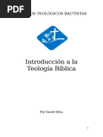 Introdución de La Teología Bíblica (1)