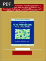 Buy ebook The American Psychiatric Publishing Textbook of Psychosomatic Medicine Wise The American Psychiatric Publishing Textbook of Psychosomatic Medicine 1st Edition James L. Levenson cheap price