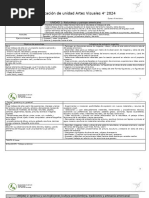 PLANIFICACIÓN DE UNIDAD ARTES VISUALES 4°- 2024