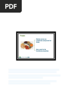 Chemical and Functional Property of Protein in Food