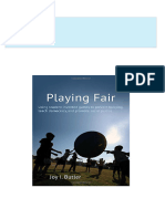 Full Download Playing fair 1st Edition Butler PDF DOCX