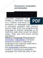 Language Processors