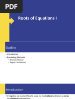 02 Roots of Equations I