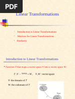 Linear Transformation