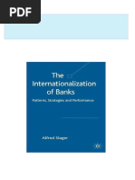 Internationalization of Banks Patterns Strategies and Performance Alfred Slager 2024 scribd download