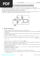 DM_Un Filtre à Structure de Rauch Énoncé Moi