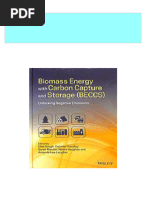 Biomass energy and carbon capture and storage (BECCS): unlocking negative emissions First Edition Falano 2024 scribd download