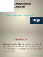 Neonatal Sepsis Notes