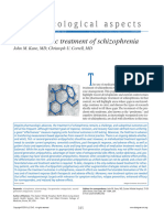 Pharmacologic treatment of schizophrenia