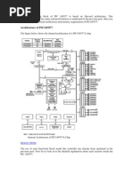 Architecture of PIC16F877