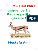 Les fiches de 5 ème ap Pauvre petite gazelle !