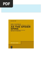 Instant Access to As the spider spins essays on Nietzsche s Critique and use of language 1st Edition João Constâncio ebook Full Chapters