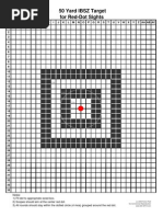 Red Dot Target 50 Yards