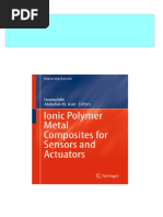 Instant ebooks textbook Ionic Polymer Metal Composites for Sensors and Actuators Inamuddin download all chapters