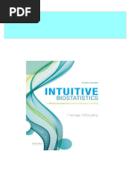 Full Download Intuitive Biostatistics: A Nonmathematical Guide to Statistical Thinking 4th Edition Harvey Motulsky PDF DOCX