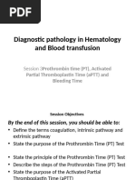 Session 3; Coagulation Tests