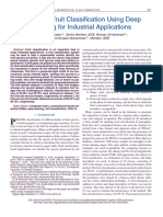 Automatic Fruit Classification Using Deep Learning for Industrial Applications