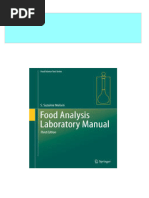 Full Download Food Analysis Laboratory Manual 3rd Edition S. Suzanne Nielsen (Auth.) PDF DOCX