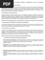 Momento 1 Texto analítico de las prácticas evaluativas y planteamiento a futuro de la Evaluación Diagnóstica