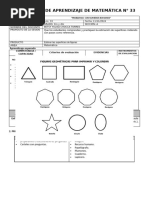 SESIÓN 33    DE MATEMATICA  2024 4 BIMESTRE