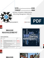 Brand Management Unit1