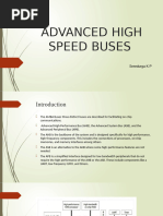 ADVANCED HIGH SPEED BUSES