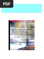 Instant Download The Political Economy of Devolution in Britain from the Postwar Era to Brexit Nick Vlahos PDF All Chapters