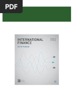 (eBook PDF) International Finance 4th edition by Keith Pilbeam All Chapters Instant Download