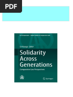 Download Solidarity Across Generations: Comparative Law Perspectives Eri Kasagi ebook All Chapters PDF