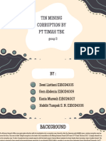 Tin Mining Corruption by PTTimah TBK