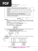 Worksheet-3 Relation and Function-Functions