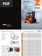 Carer Electric Forklift Truck Z60 65 70 80 H Brochure