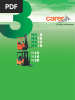 Carer N NK series Forklift Brochure