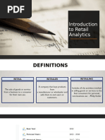 Introduction of Retail Analytics-1