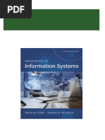 Instant download Principles of information systems 13th Edition Ralph Stair - eBook PDF pdf all chapter