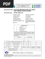 VD-EL-0008-102_1_OUTLINE DRAWING FOR 1012.5MVA; 863-SS06-XFR(T)-30013002, 862-SS07-XFR(T)-30013002